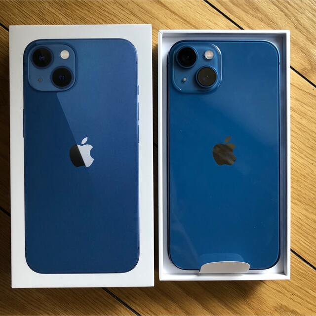 Apple - iPhone 13 128GB blue 全新品の通販 by shop|アップルならラクマ