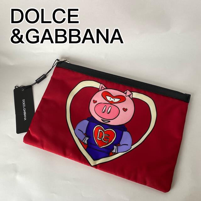 2021セール DOLCEGABBANA - ドルチェアンドガッバーナ スーパーマン 豚 クラッチ ポーチ セカンドバッグ+クラッチバッグ -  raffles.mn