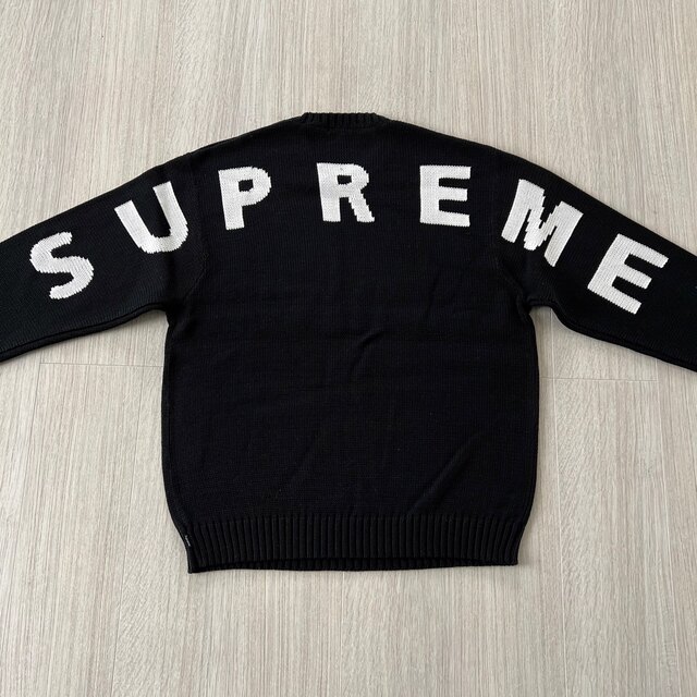 supreme  Back Logo Sweater