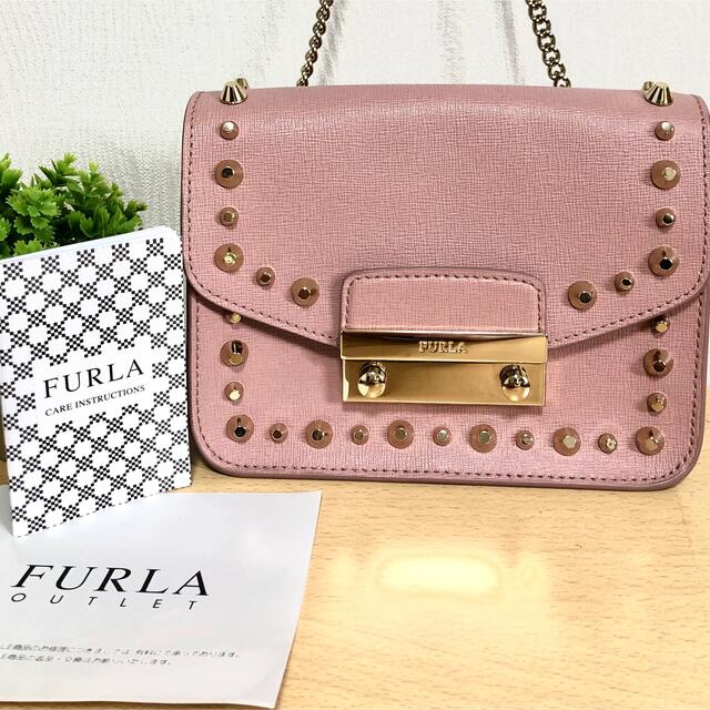 Furla(フルラ)のフルラ/フロントスタッズ ミニショルダー/ジュリア ミニ クロスボディ レディースのバッグ(ショルダーバッグ)の商品写真