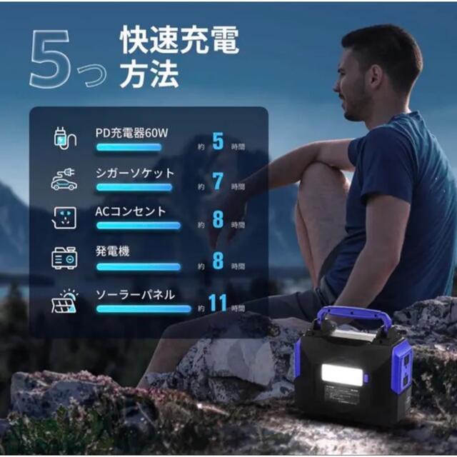 ポータブル電源 大容量 67500mAh/250Wh 蓄電池 家庭用日用品/生活雑貨/旅行