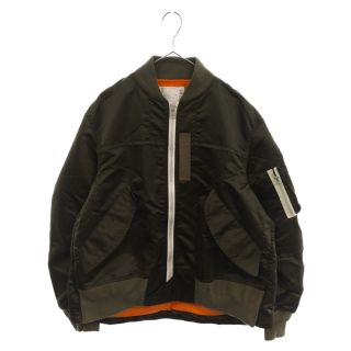 サカイ(sacai)のSacai サカイ 22SS Nylon Twill Blouson ナイロンツイルブルゾン ジップアップジャケット ブルゾン MA-1 カーキ 22-02785M(その他)