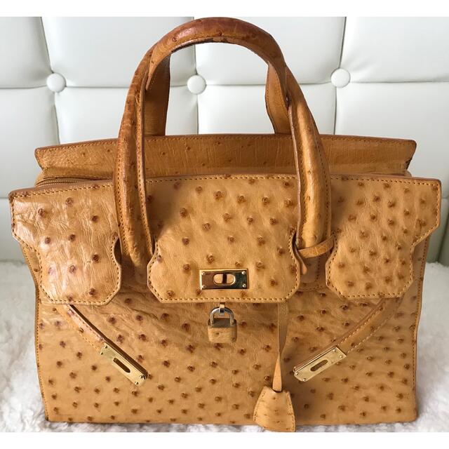 STILE EMME GI ERRE オーストリッチバッグバーキン風☆レア美品 大人気