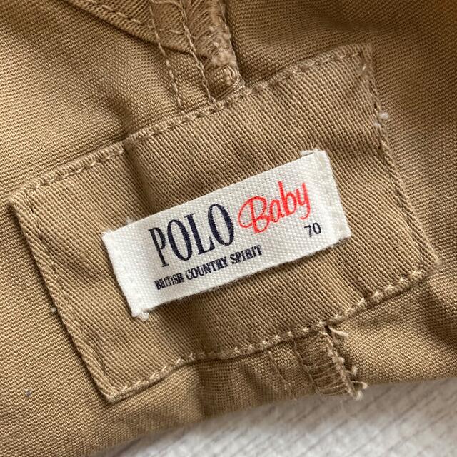 POLO RALPH LAUREN(ポロラルフローレン)の【ポロベビー】サロペット／オーバーオール キッズ/ベビー/マタニティのベビー服(~85cm)(ロンパース)の商品写真