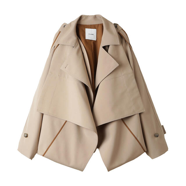 CLANE  2WAY OVER TRENCH COAT