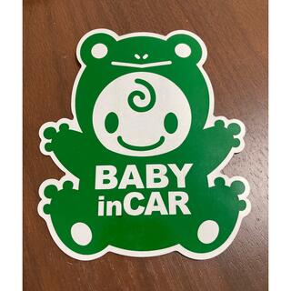 BABY in CAR ベビー 車 ステッカー マグネット(車外アクセサリ)