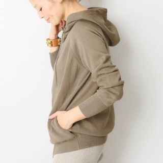 DEUXIEME CLASSE - Deuxieme Classe ニット加工パーカーの通販 by ...