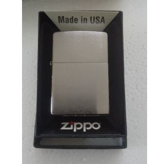 ジッポー(ZIPPO)のジッポ zippo ライター シルバー 無地(タバコグッズ)