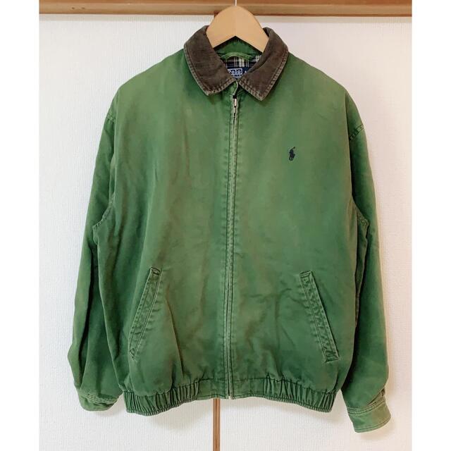 90s　polo  スイングトップ ジャケット希少 美品 ジップライン