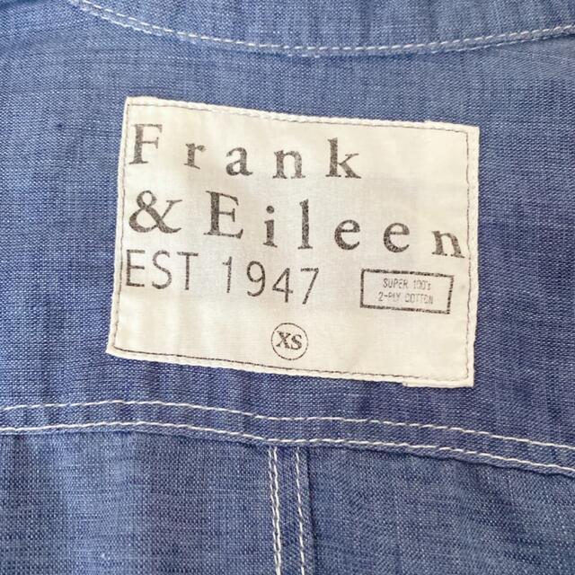 Frank&Eileen(フランクアンドアイリーン)の☆Frank&Eileen☆BARRYインディゴブルーリネンシャツ☆ レディースのトップス(シャツ/ブラウス(長袖/七分))の商品写真