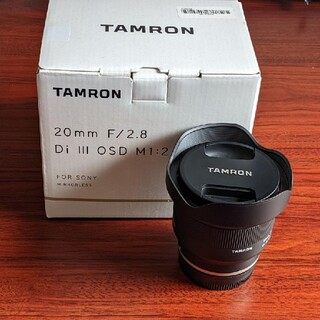 タムロン(TAMRON)のTAMRON 交換レンズ 20F2.8 DI III OSD M1:2(F050(その他)