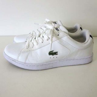 ラコステ(LACOSTE)のラコステ スニーカー シューズ レザー US 5.5 白 22.5cm くつ 靴(スニーカー)