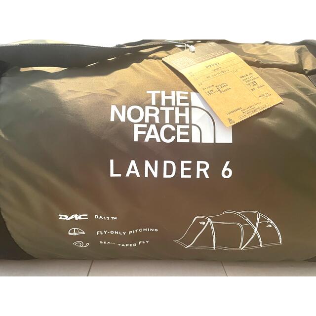 THE NORTH FACE(ザノースフェイス)の【送料込み】THE NORTH FACE Lander6 スポーツ/アウトドアのアウトドア(テント/タープ)の商品写真