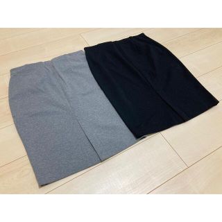 ユニクロ(UNIQLO)のユニクロ UNIQLO ポンチペンシルスカート タイトスカート スカート(ひざ丈スカート)