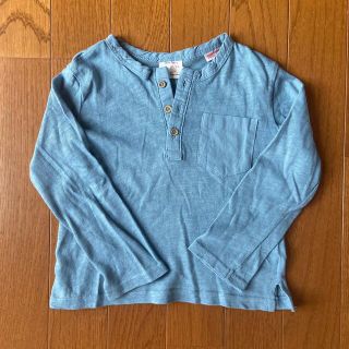 ザラキッズ(ZARA KIDS)のzaraベビー　ロンT2枚とパンツセット(Tシャツ/カットソー)