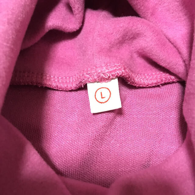 UNIQLO(ユニクロ)の【お値下げ‼︎】ユニクロのシンプルなピンクのタートルネック レディースのトップス(ニット/セーター)の商品写真