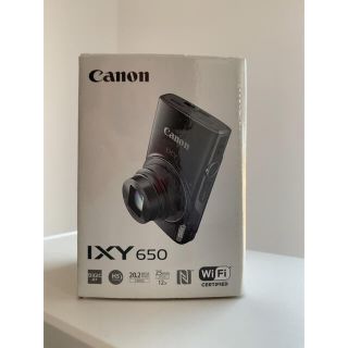 キヤノン(Canon)の【新品未開封】Canon コンパクトデジタルカメラ IXY 650 ブラック(コンパクトデジタルカメラ)