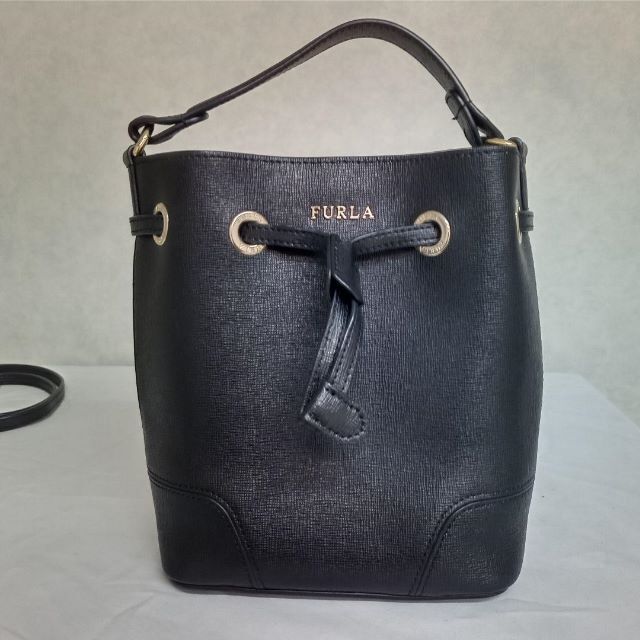 Furla(フルラ)のFURLA STACY MINI 2WAY 巾着 ショルダー ミニ バッグ レディースのバッグ(ショルダーバッグ)の商品写真