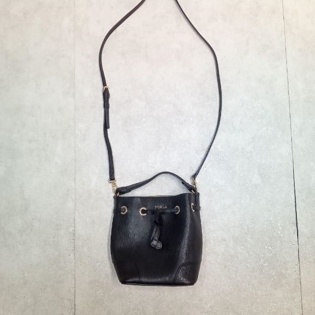 Furla(フルラ)のFURLA STACY MINI 2WAY 巾着 ショルダー ミニ バッグ レディースのバッグ(ショルダーバッグ)の商品写真