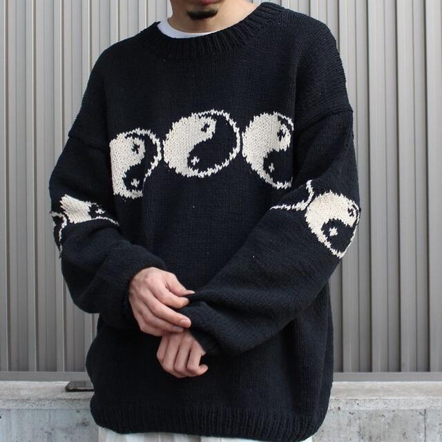 macmahon knitting mills 22ss ニット　ブラック