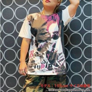 hide Beauty & Stupid Tシャツ