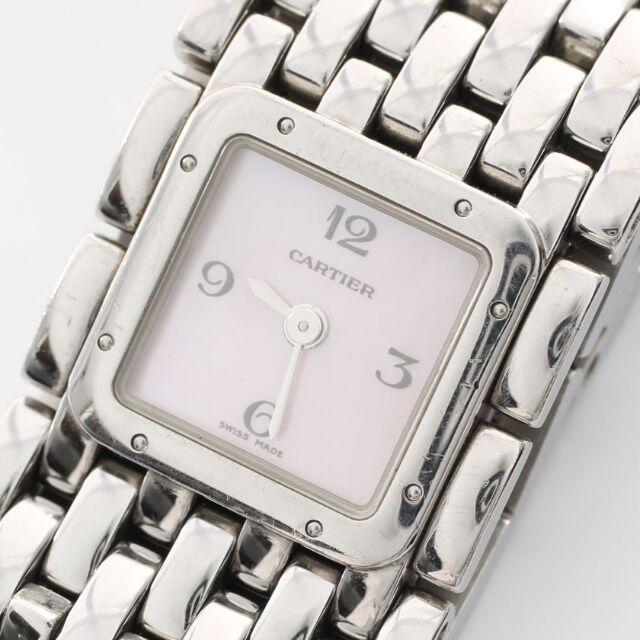 Cartier パンテール リュバン 腕時計 ピンクシェル文字盤 不動品