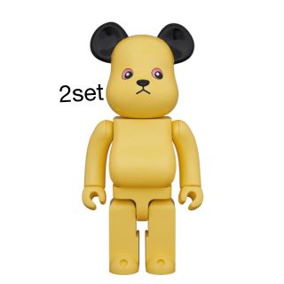 メディコムトイ(MEDICOM TOY)の2個 BE@RBRICK SOOTY THE BEAR 400％(その他)