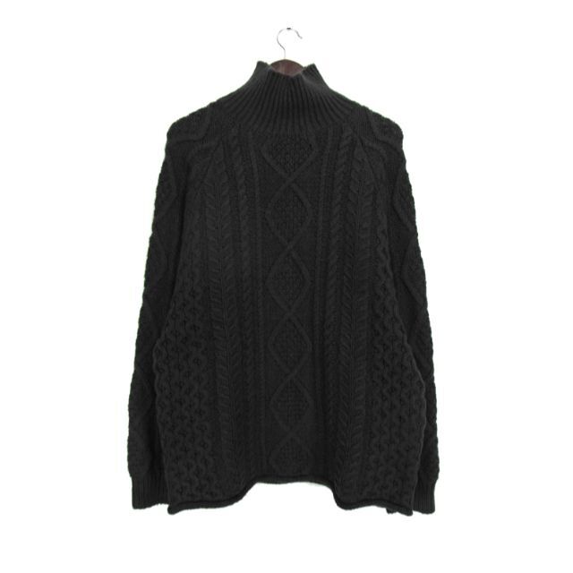 エッセンシャルズESSENTIALS■22SS CableKnitケーブルニット袋タグ付属状態ランク