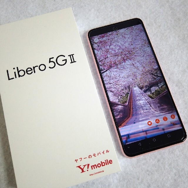 ZTE LIBERO 5G Ⅱ ピンクSimフリー