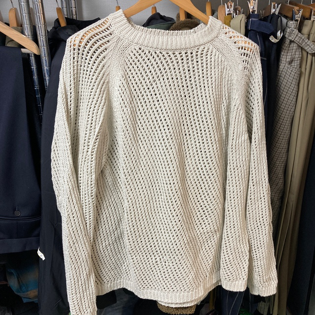 UNUSED(アンユーズド)の3G CREW NECK MESH KNIT アンユーズド  メンズのトップス(ニット/セーター)の商品写真