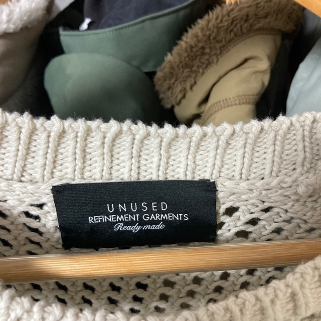 UNUSED(アンユーズド)の3G CREW NECK MESH KNIT アンユーズド  メンズのトップス(ニット/セーター)の商品写真