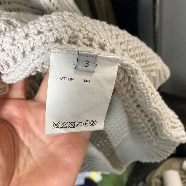 UNUSED(アンユーズド)の3G CREW NECK MESH KNIT アンユーズド  メンズのトップス(ニット/セーター)の商品写真