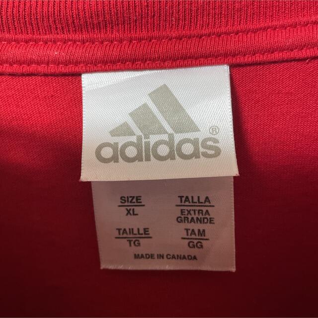 adidas(アディダス)のadidas アディダス トロント・フットボール オーバーサイズ XL 古着 メンズのトップス(Tシャツ/カットソー(半袖/袖なし))の商品写真