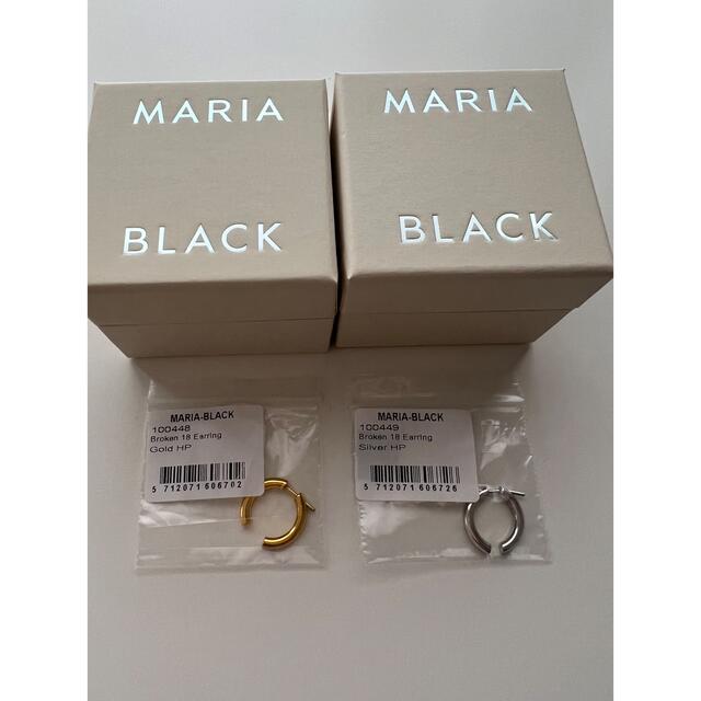 UNITED ARROWS(ユナイテッドアローズ)のMARIA BLACK マリアブラック ピアス★BROKEN 18 レディースのアクセサリー(ピアス)の商品写真