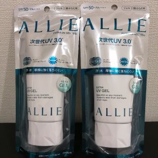 アリィー(ALLIE)のアリィー エクストラUVジェル 90g×2　 ALLIE 日焼け止めジェル(日焼け止め/サンオイル)