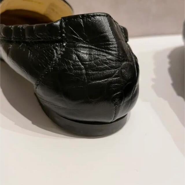 美品　トッズ　TOD'S  クロコ　ローファー　パンプス　36