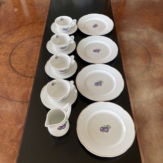 リチャードジノリ(Richard Ginori)のジノリ　ボンジョルノプルーンカップ＆ソーサー　皿　ピッチャーのセット(食器)