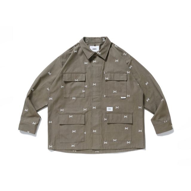 WTAPS  JUNGLE LS  COTTON OXFORD. TEXTILE