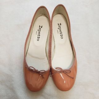 レペット(repetto)のレペット　カミーユ　38.5  エナメル(バレエシューズ)