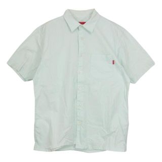 シュプリーム(Supreme)のシュプリーム S/S Shirt 半袖シャツ ライトグリーン系 S【中古】(シャツ)