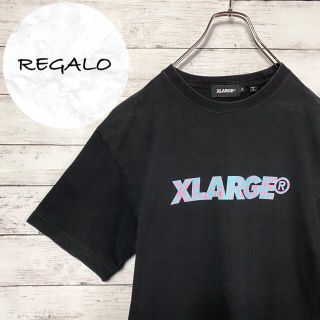 エクストララージ(XLARGE)の【人気デザイン】エクストララージ☆プリントデカロゴブラックTシャツ(Tシャツ/カットソー(半袖/袖なし))