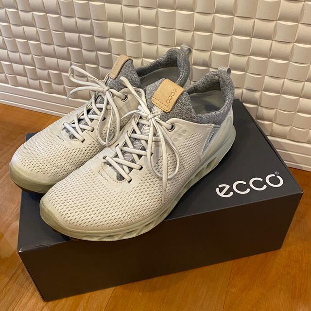 ECHO(エコー)のecco メンズ　ゴルフシューズ　BIOM COOL PRO WHITE スポーツ/アウトドアのゴルフ(シューズ)の商品写真