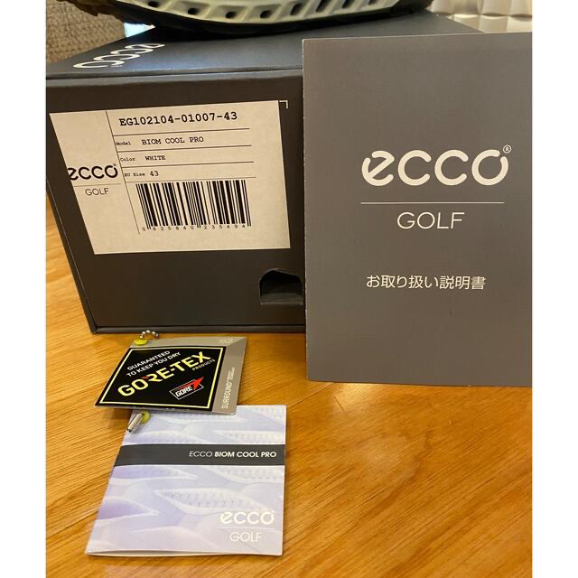 ECHO(エコー)のecco メンズ　ゴルフシューズ　BIOM COOL PRO WHITE スポーツ/アウトドアのゴルフ(シューズ)の商品写真