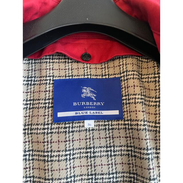 BURBERRY BLUE LABEL(バーバリーブルーレーベル)のmyu様専用バーバリーブルーレーベル🇬🇧トレンチコート　美品 レディースのジャケット/アウター(トレンチコート)の商品写真