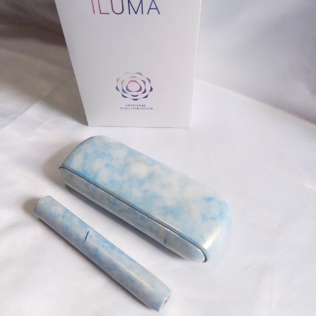 見事な iQOS ILUMA イルマ 本体 未使用 カスタム 大理石風 黒 ホワイト