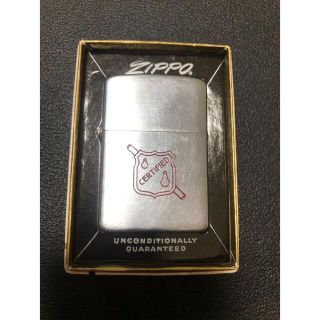 ジッポー(ZIPPO)の1948～49年前期ブラス製3バレルヴィンテージZIPPOジッポーフルスタンプ(タバコグッズ)