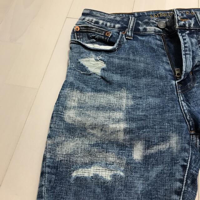 American Eagle(アメリカンイーグル)のアメリカンイーグルダメージデニムハーフパンツp12crew様専用 メンズのパンツ(ショートパンツ)の商品写真