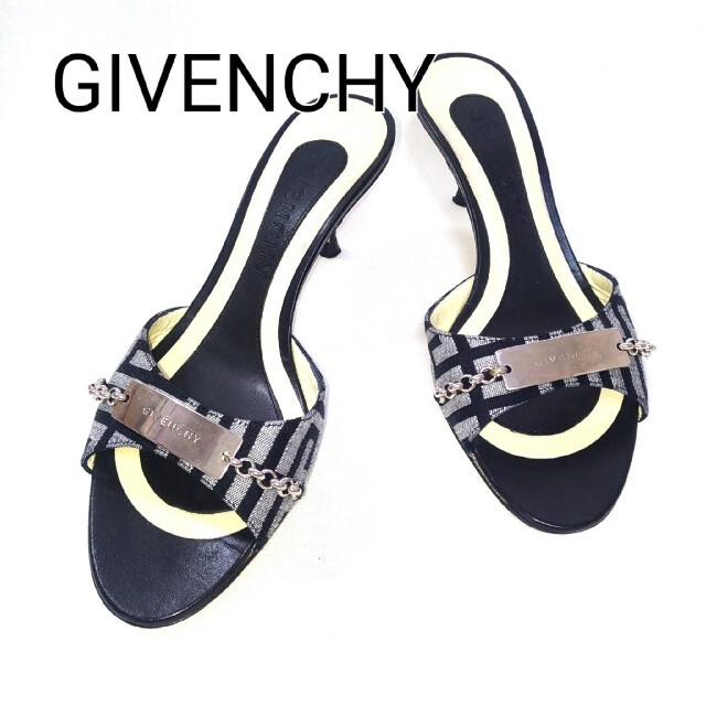 GIVENCHY キャンバス サンダル】ジバンシィ 靴 レディース ミュール