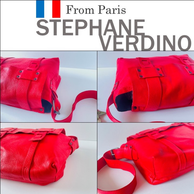 【激レア!本革1点物】STEPHANE VERDINO PARIS 5