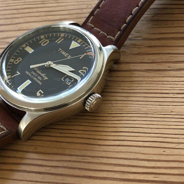 TIMEX 腕時計 the Waterbury レッドウィング社製レザーベルト